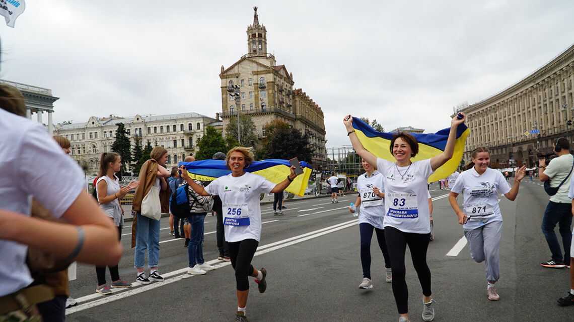 У Києві відбувся забіг пам'яті загиблих захисників України