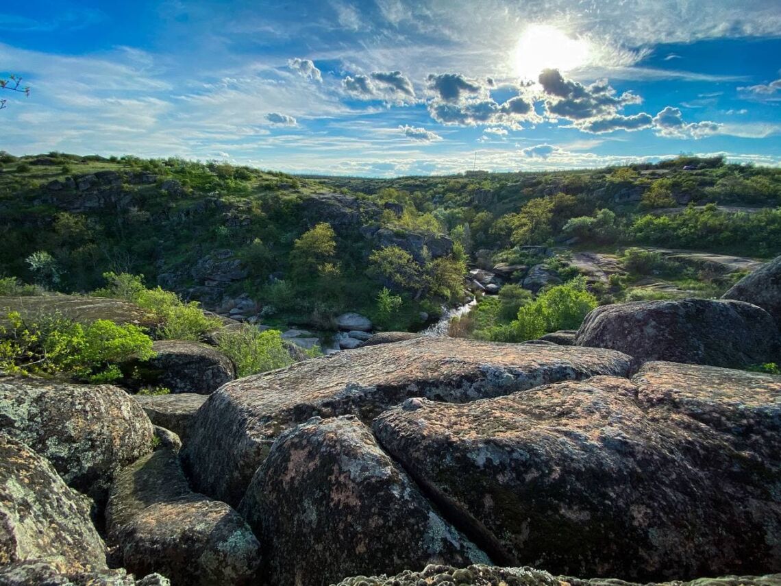 Арбузинський каньйон — один з найстаріших
