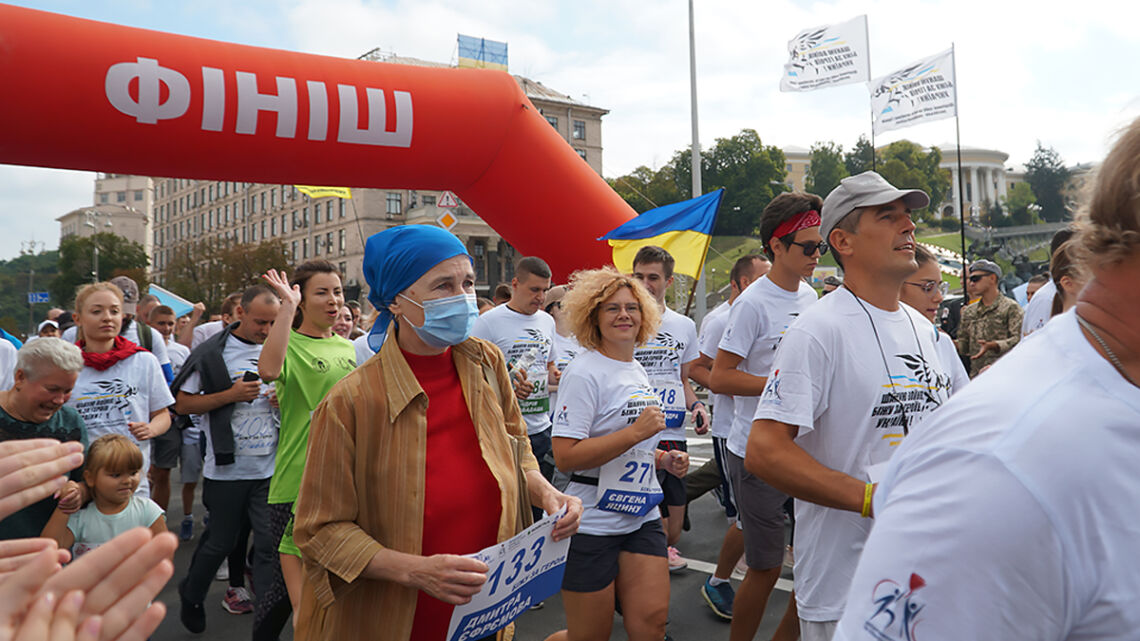 У Києві відбувся забіг пам'яті загиблих захисників України